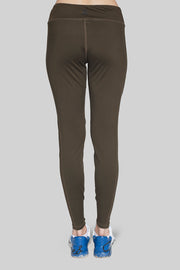 Iron Hyde Vixen Lady’s Long Track Pants (Olive Green) - Iron Hyde