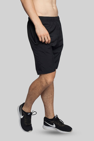 Iron Hyde Cavalo Men’s Sports Shorts (Black) - Iron Hyde