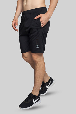 Iron Hyde Cavalo Men’s Sports Shorts (Black) - Iron Hyde