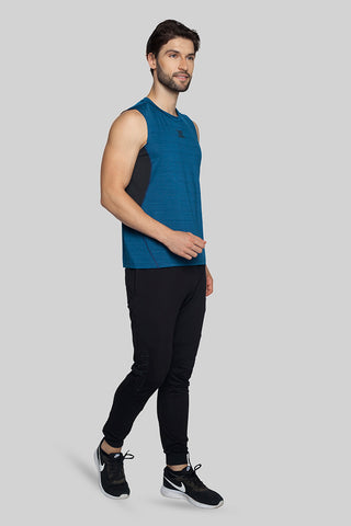 Iron Hyde Arslan Men’s Sports Vest (Navy Blue) - Iron Hyde