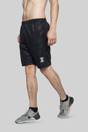 Iron Hyde Lupus Men’s Sports Shorts (Black) - Iron Hyde