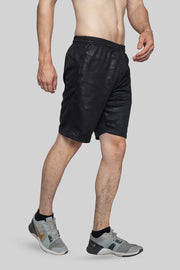 Iron Hyde Lupus Men’s Sports Shorts (Black) - Iron Hyde