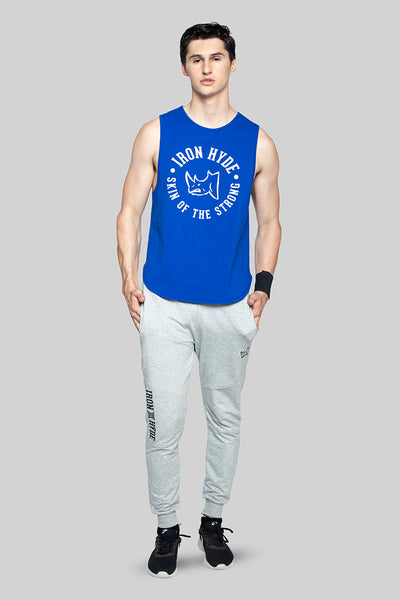 Iron Hyde Pars Men’s Sports Vest (Blue) - Iron Hyde